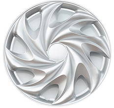 LGZ-F13-1	WHEEL COVER 13INCH ALL SILVER